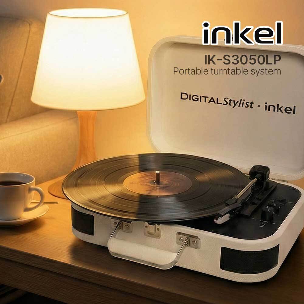 [INKEL] 인켈 휴대용 턴테이블 스피커 IK-S3050LP